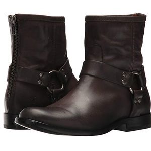 FRYE “Philip Harness” Ankle Boot